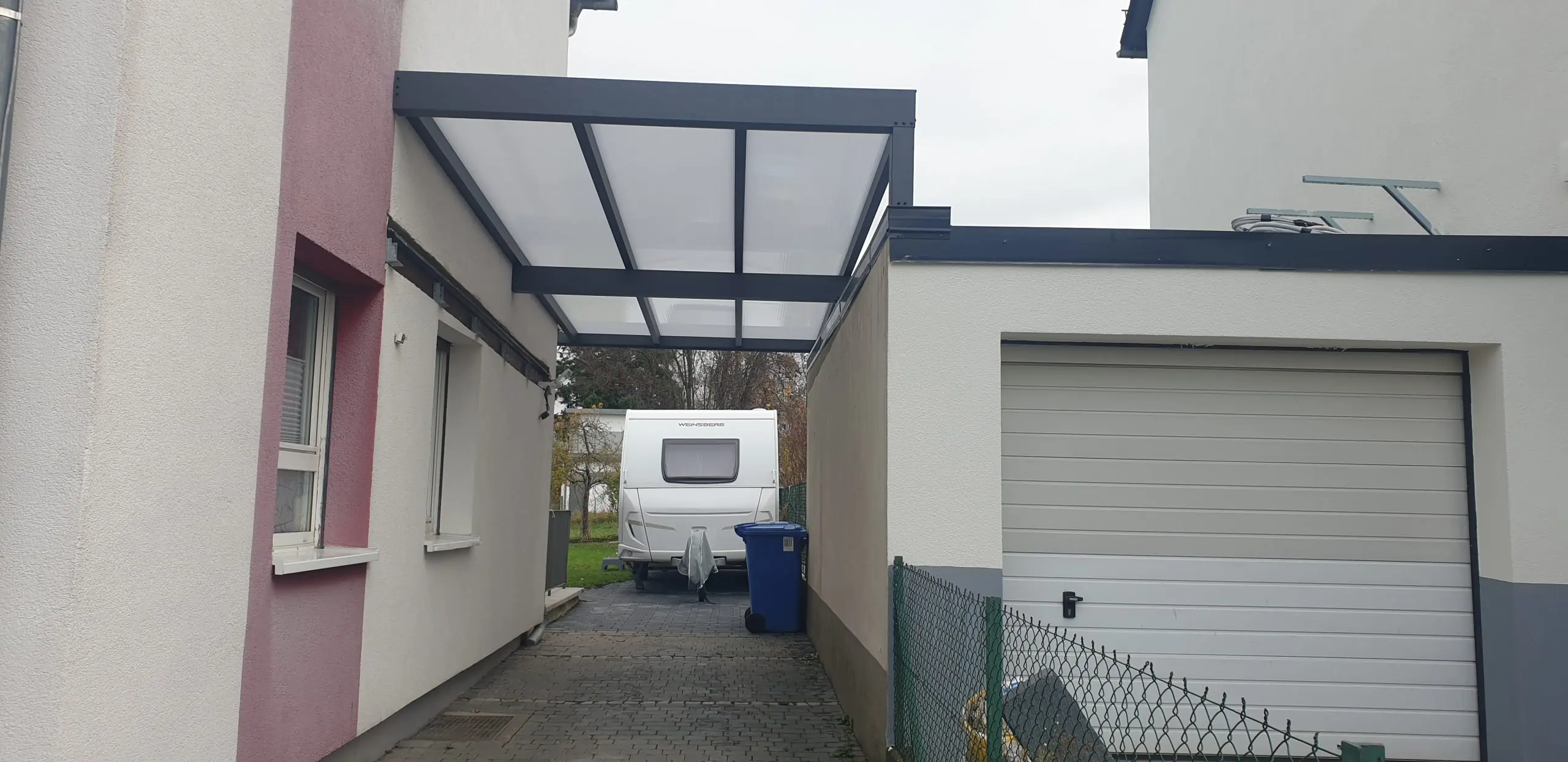 Pultdach Carport