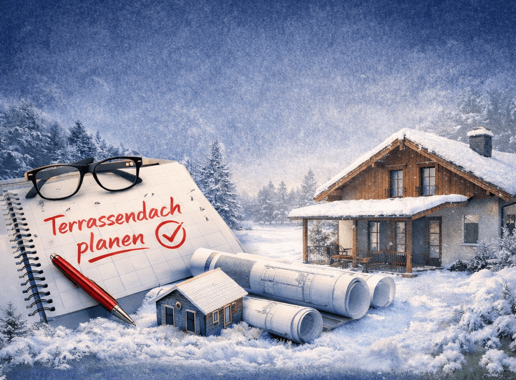 Jetzt planen, im Frühling genießen: Warum der Winter der beste Zeitpunkt für ein Terrassendach ist
