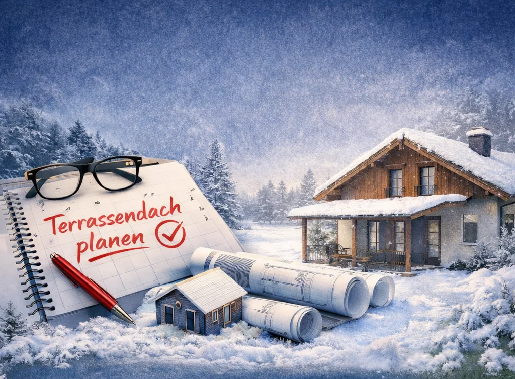 Jetzt planen, im Frühling genießen: Warum der Winter der beste Zeitpunkt für ein Terrassendach ist
