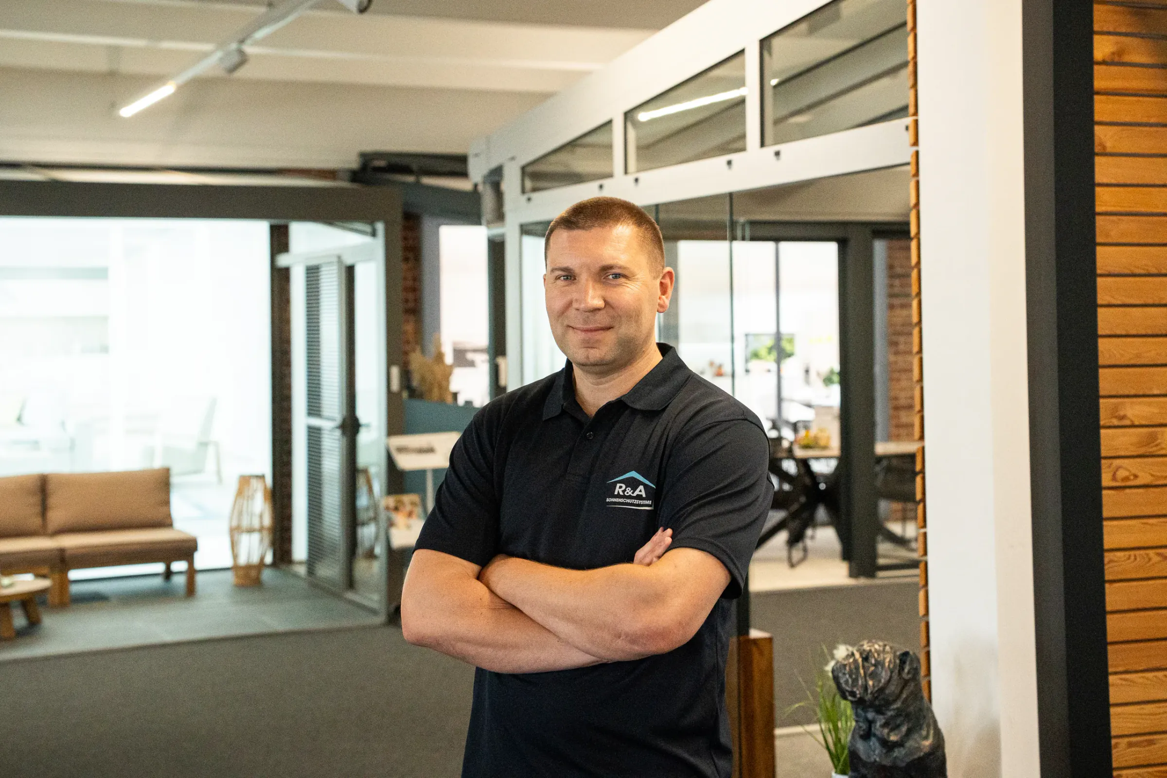 Jurij Unger, Filialleiter bei R&A Sonnenschutzsysteme